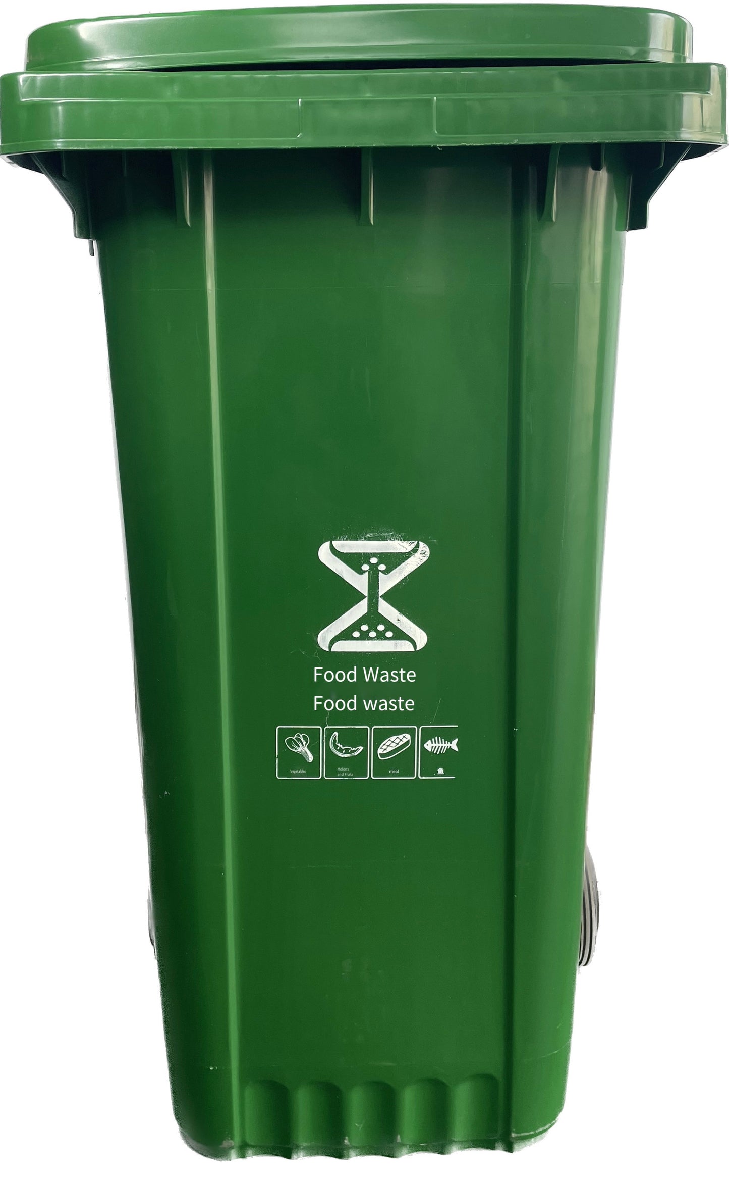 he capacity of a 240L trash bin is 240 liters. This relatively large capacity makes it suitable for use in places where a large amount of garbage is generated, such as schools, hospitals, shopping malls, factories, and community garbage collection points.