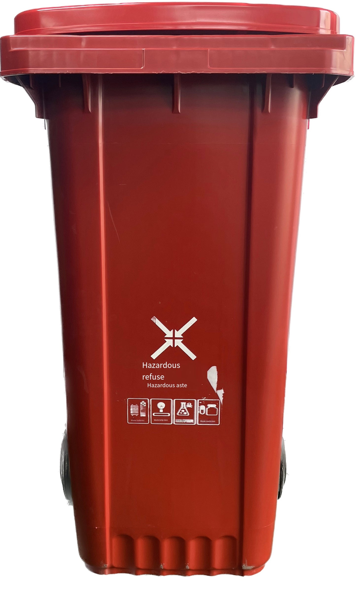 he capacity of a 240L trash bin is 240 liters. This relatively large capacity makes it suitable for use in places where a large amount of garbage is generated, such as schools, hospitals, shopping malls, factories, and community garbage collection points.